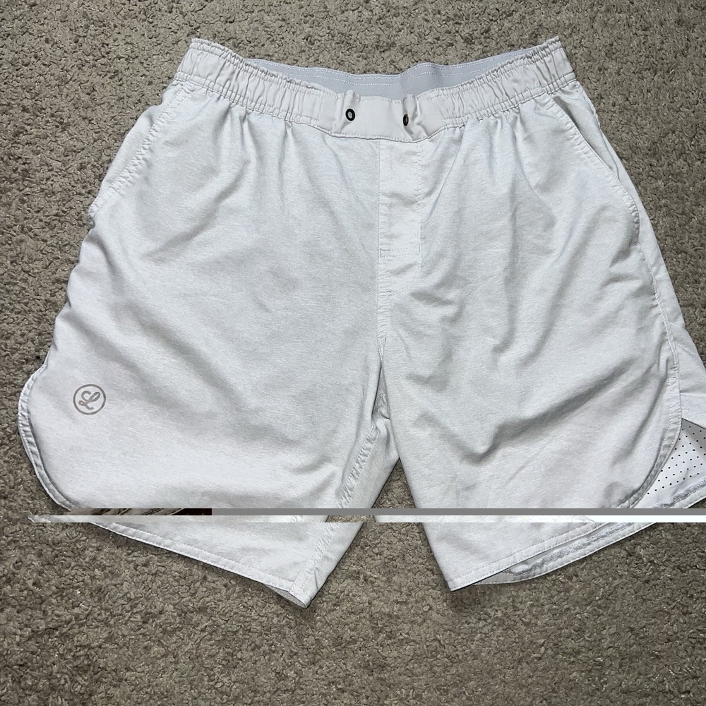 Legends Luka Shorts Mens Medium Gray 7" Lined Athletic Performance